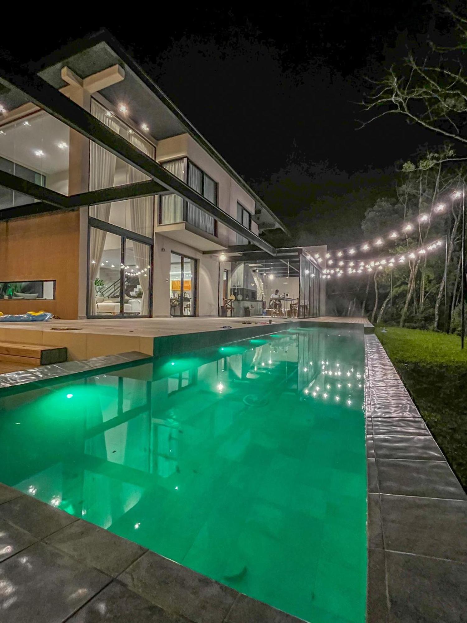 Paraiso Em Rancho Queimado Com Piscina Aquecida Exterior foto